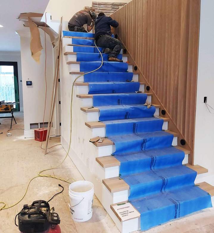 Rénovation d’escalier Montréal