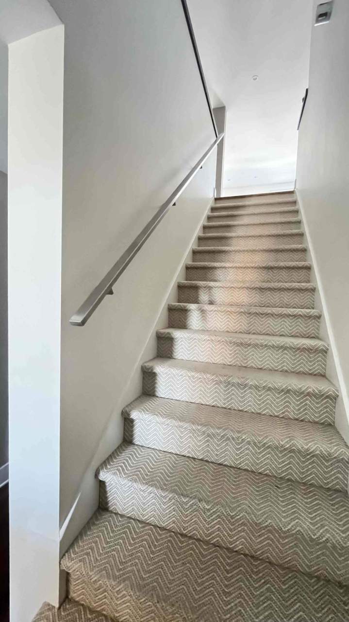 Réalisation escalier avec main courante Montréal