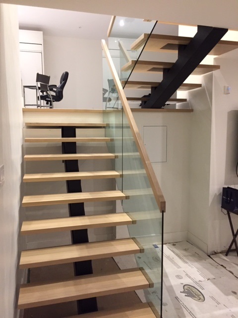 Fabrication rampes de verre Montréal